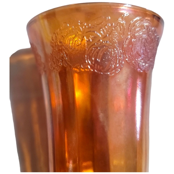 ⏳️Vintage⏳️ HAZEL ATLAS CARNIVAL JUICE GLASS - Picture 2 of 6